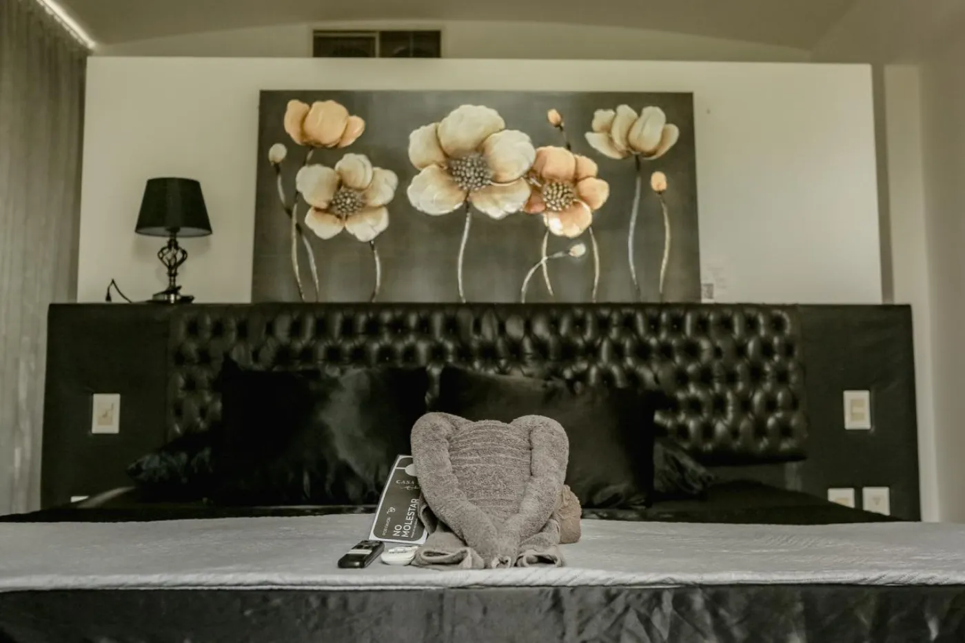 Habitación doble con cama king en Casa Lua